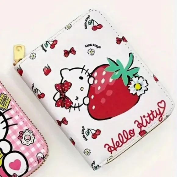 Hello Kitty Strawberry Cherry Wallet - Picture 2 of 4